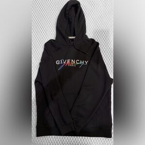Givenchy Black Sweatshirt with Colorful Logo